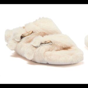 J/Slides Faux Fur Slippers